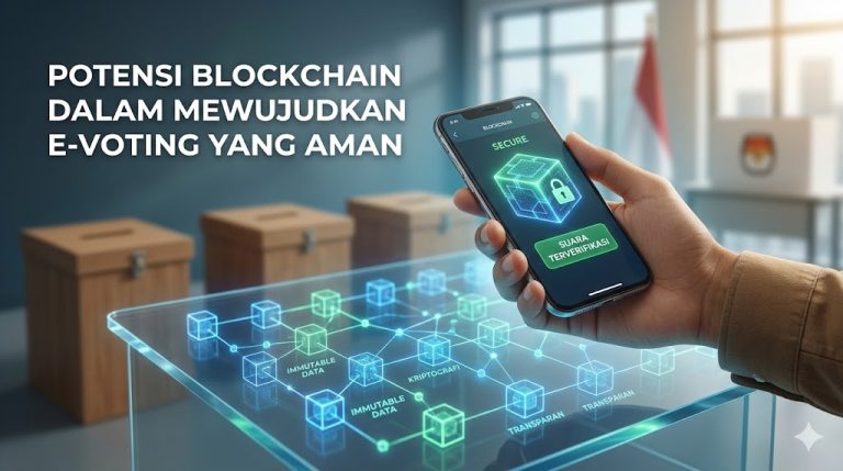 Potensi blockchain dalam mewujudkan e-voting yang aman