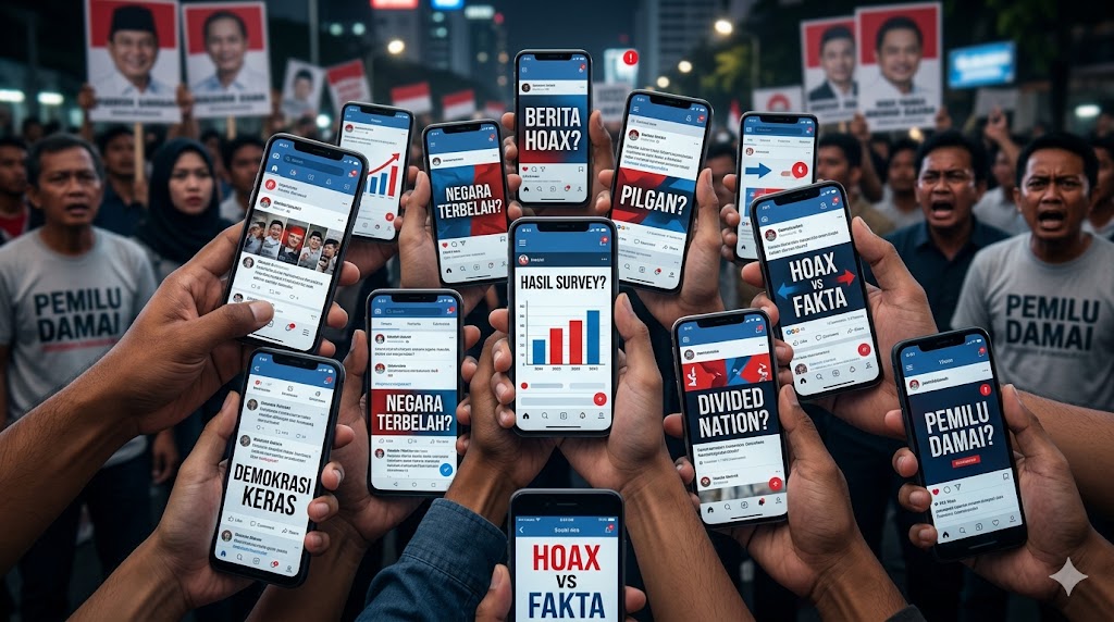 tantangan melawan polarisasi digital di tahun pemilu