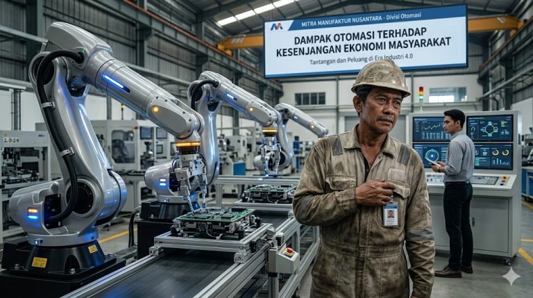 dampak otomasi terhadap kesenjangan ekonomi masyarakat