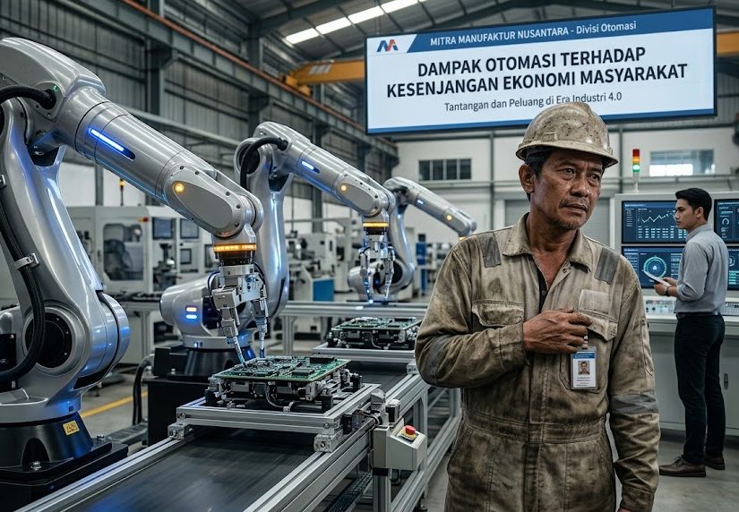 dampak otomasi terhadap kesenjangan ekonomi masyarakat