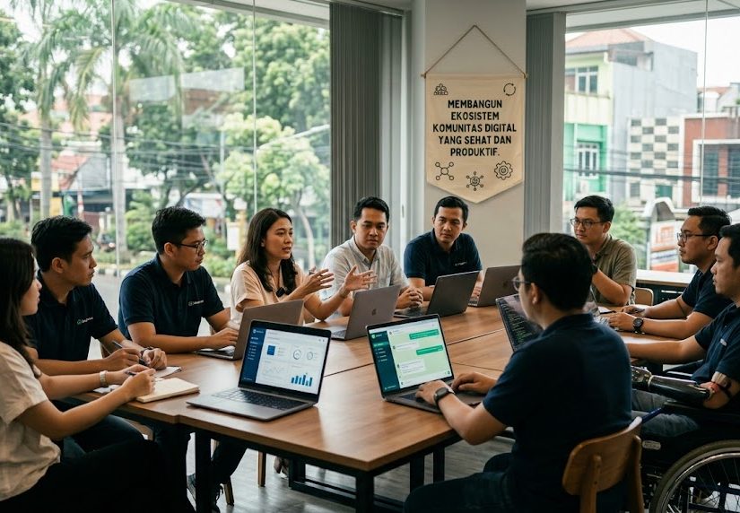 membangun ekosistem komunitas digital yang sehat dan produktif