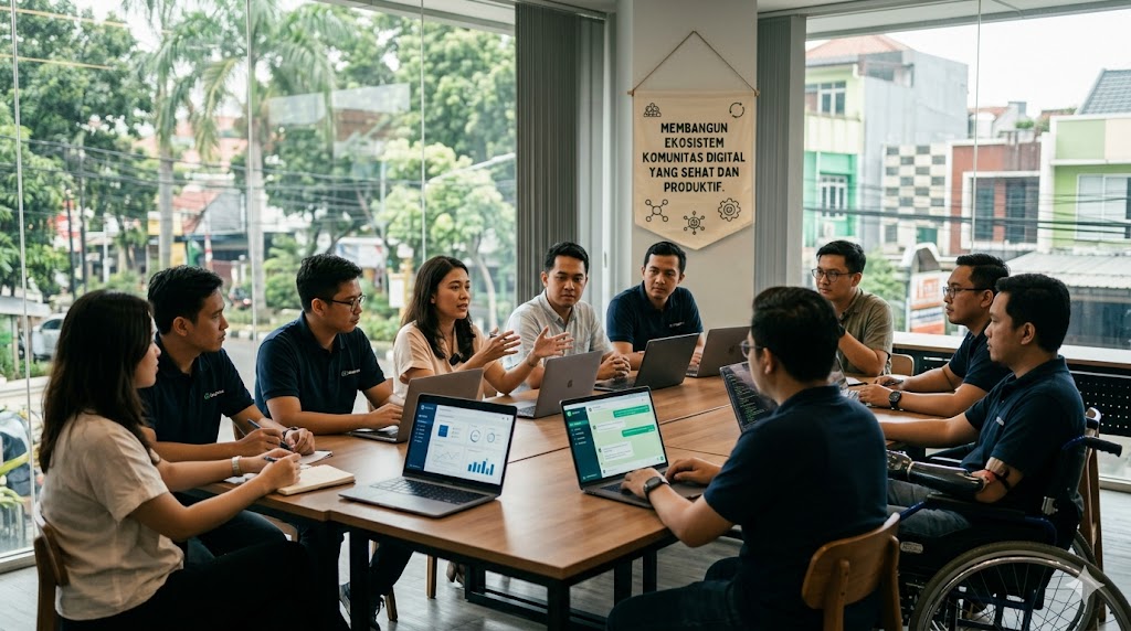 membangun ekosistem komunitas digital yang sehat dan produktif