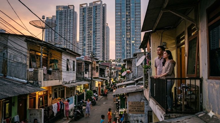 krisis perumahan layak bagi kelas menengah di kota besar