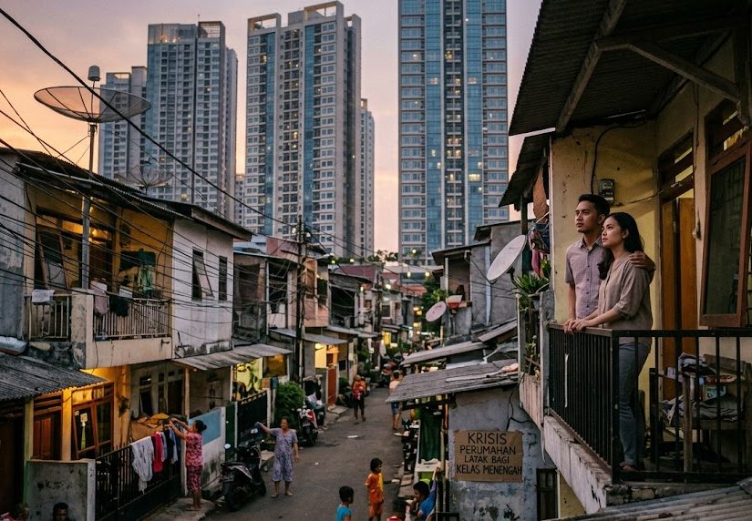 krisis perumahan layak bagi kelas menengah di kota besar