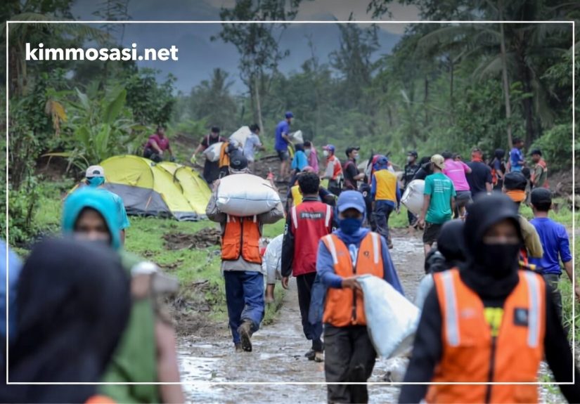 Kolaborasi antar-komunitas dalam merespon bencana alam